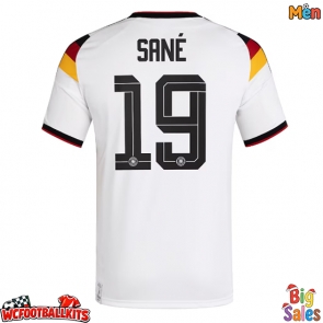 Germany Leroy Sane #19 Replica Home Stadium Shirt World Cup 2026 Short Sleeve